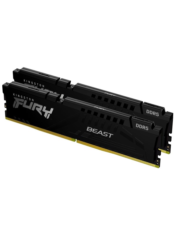 Kingston FURY Beast DDR5-5600 - 64GB - CL40 - Dual Channel (2 pcs) - AMD EXPO & Intel XMP - Musta