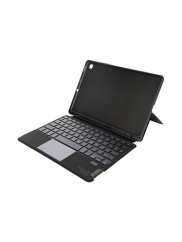 Samsung Tucano F-TUCBCKTABS6L - keyboard and folio case (book cover) - with trackpad - QWERTZ - black Input Device - Näppäimistö & Foliosetti - Musta