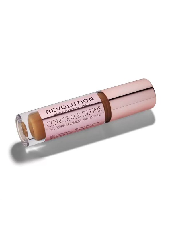 Makeup Revolution Conceal & Define Corrective Liquid Concealer, C 14, 4 g