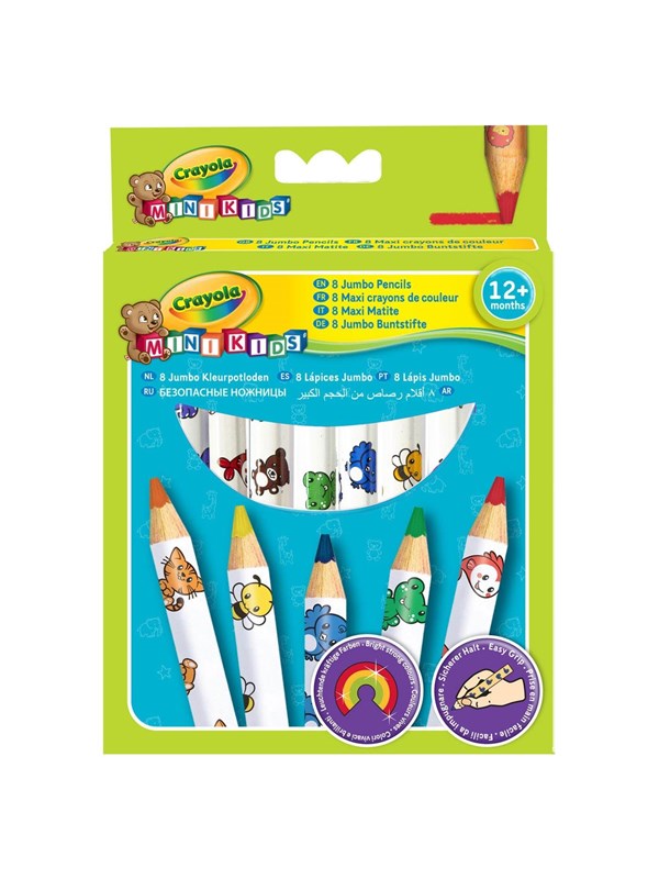Crayola Mini Kids - Thick Colored Pencils 8 pcs.