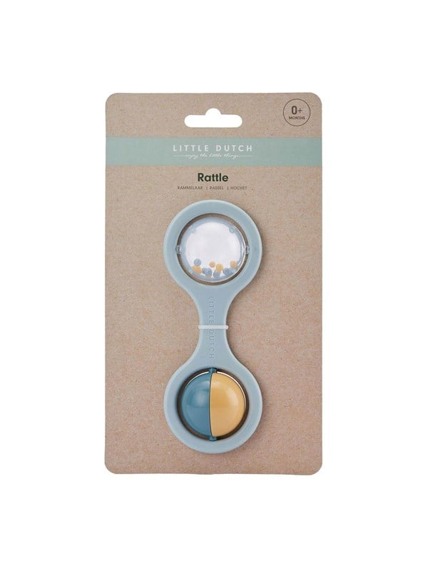 Little Dutch Ball Rattle Blue