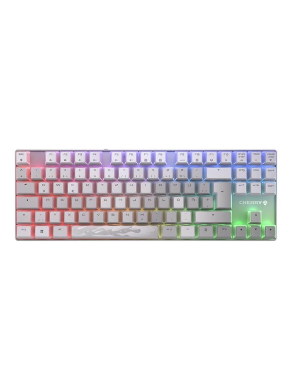 Cherry MX 8.2 - Pelinäppäimistö - Saksa - Valkoinen