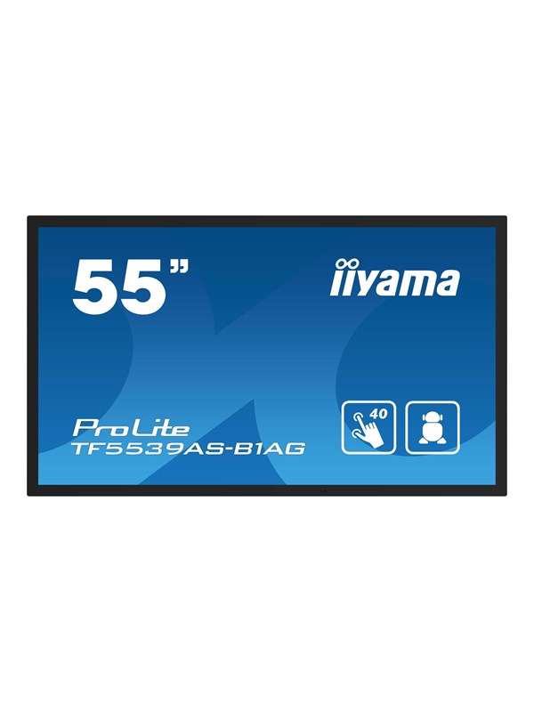iiyama ProLite TF5539AS-B1AG 55" Class (54.6" viewable) LED-backlit LCD display - 4K - for digital signage
