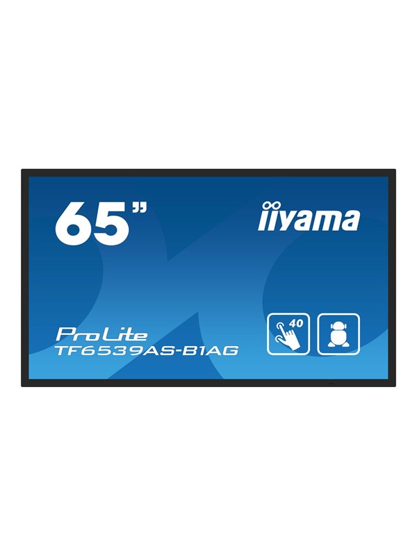 iiyama ProLite TF6539AS-B1AG 65" Class (64.5" viewable) LED-backlit LCD display - 4K - for digital signage