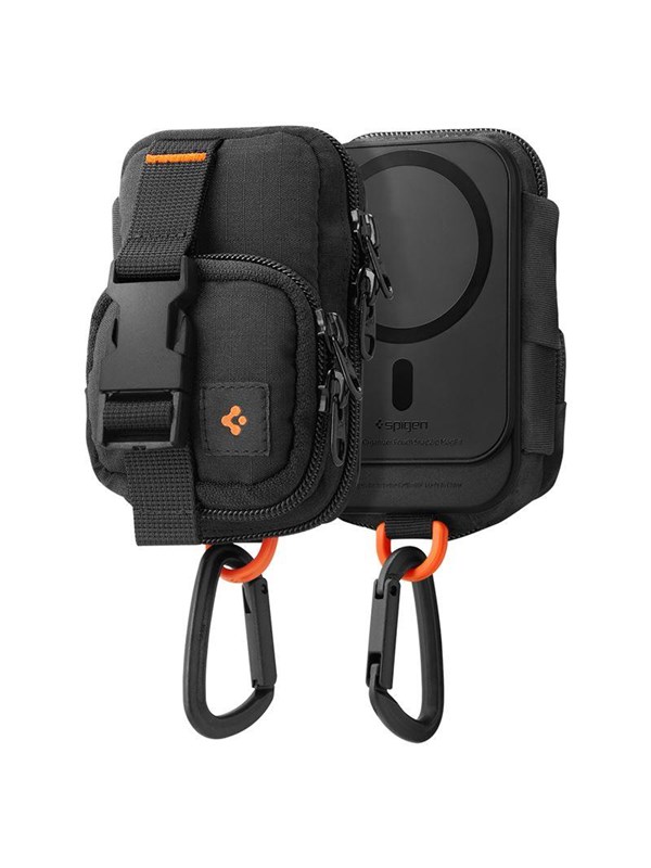 Spigen Portable Organizer Pouch SnapZip MagSafe - black