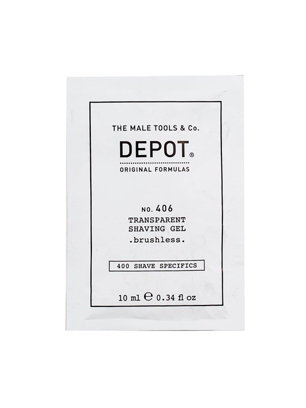 Depot 400 Shave Specifics No. 406 Menthol Softening & Refreshing Shaving Gel 10 ml