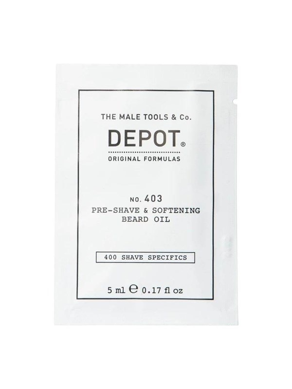 Depot 400 Shave Specifics No. 403 Sweet Almond Softening Pre-Shaving Oil 5 ml