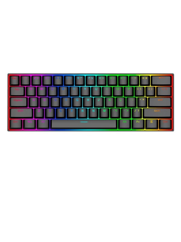 REDRAGON K630RGB-1 Gaming Mechanical Keyboard - Pelinäppäimistö - ilman numpadia - Englanti (US) - Musta
