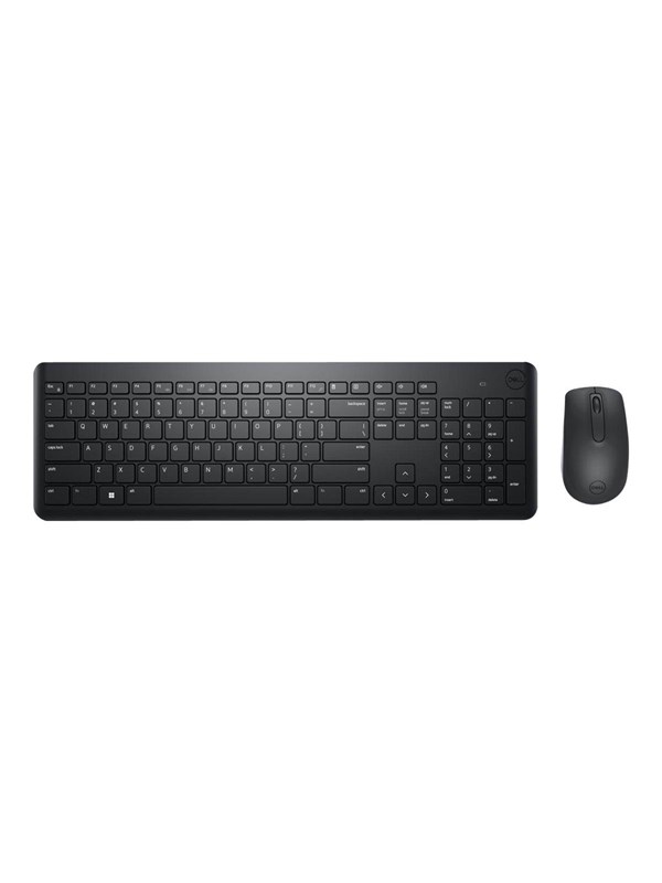 Dell Wireless Keyboard and Mouse KM3322W - keyboard and mouse set - QWERTY - Arabic - black Input Device - Näppäimistö ja Hiirisetti - Arabia - Musta