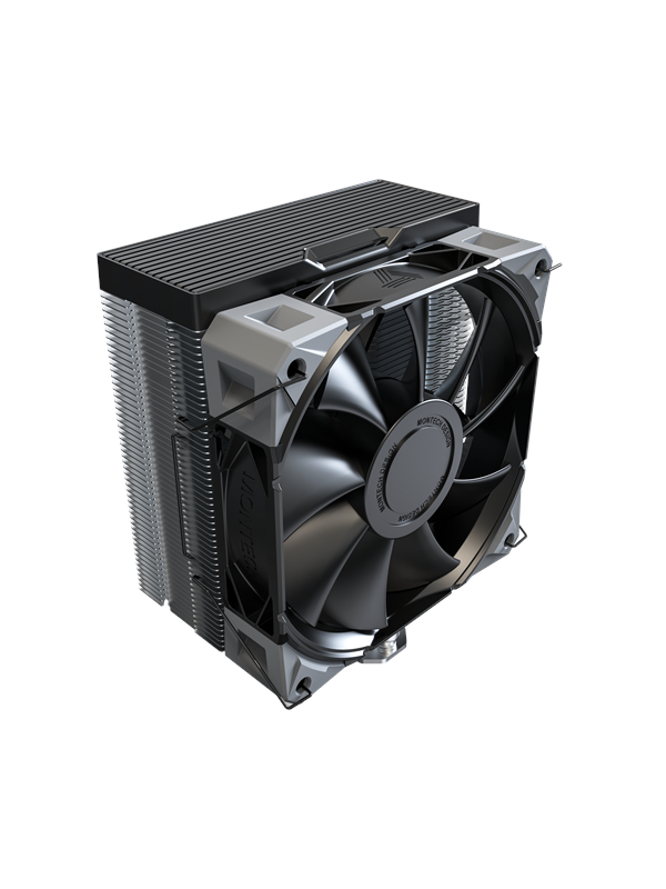Montech NX400 - Black - CPU-ilmajäähdytin - Korkeintaan 35 dBA