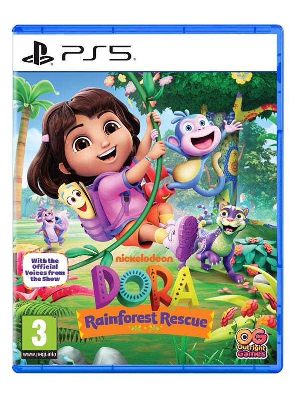 Dora: Rainforest Rescue - Sony PlayStation 5 - Toiminta/Seikkailu