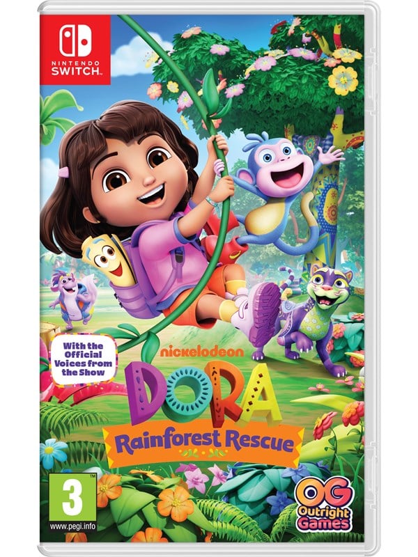 Dora: Rainforest Rescue - Nintendo Switch - Toiminta/Seikkailu