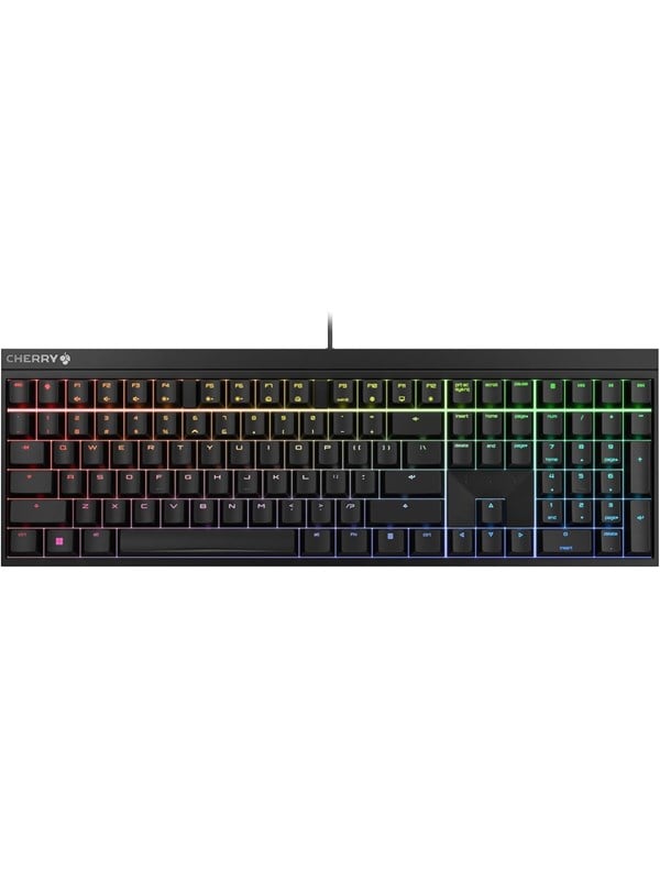Cherry MX 2.0S - MX Red - Pelinäppäimistö - Pohjoismainen - Musta