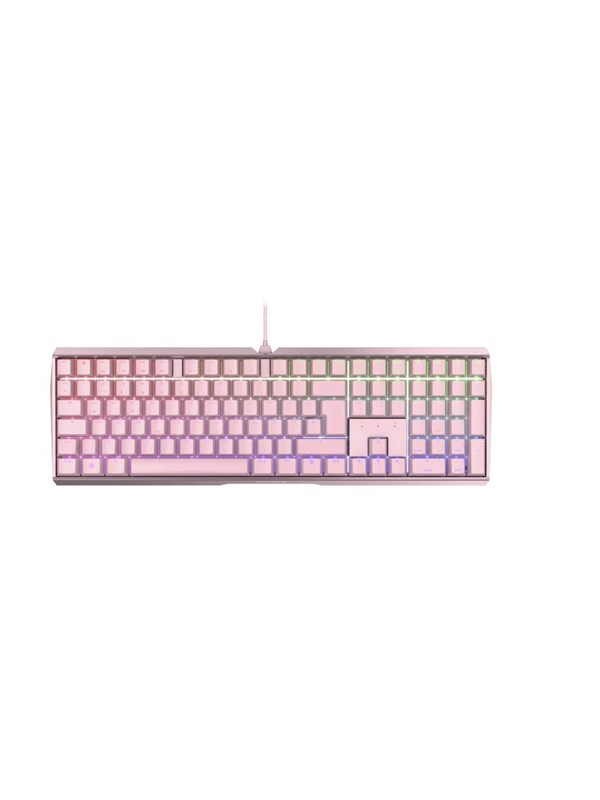 Cherry MX-Board 3.0 S - MX Red - Pelinäppäimistö - Pohjoismainen - Vaaleanpunainen