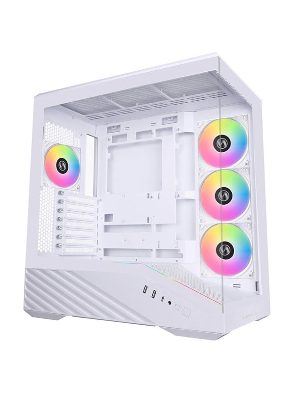 Lian Li V100 White (4x ARGB fans) - Kotelot - Miditower - Valkoinen