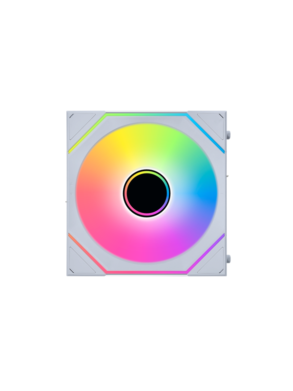 Lian Li UNI FAN SL INF Wireless White 120mm - Kotelotuuletin - 120mm - Valkoinen, RGB-valolla - 30 dBA