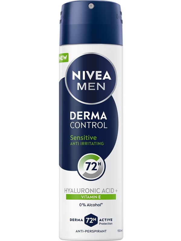 Nivea Derma Control Sensitive Male Spray 150ml