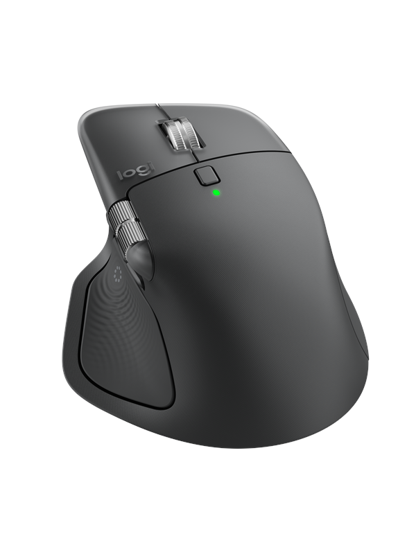 Logitech MX Master 4 (Graphite) - Ergonominen hiiri - Laser - 8 painiketta - Musta