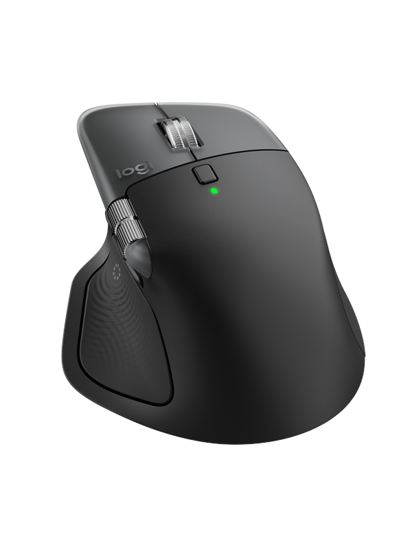 Logitech MX Master 4 for MAC (Space Black) - Ergonominen hiiri - Laser - 8 painiketta - Musta