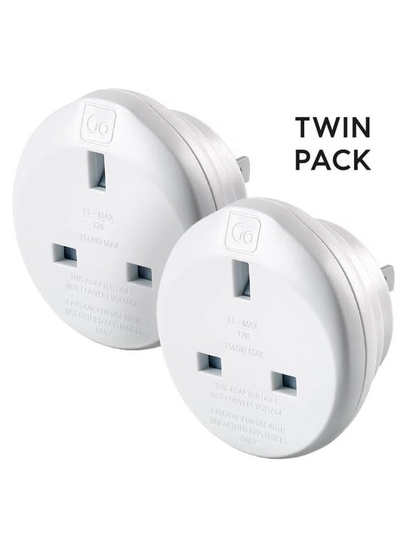 Go Travel UK-Japan/USA Adaptor Twin