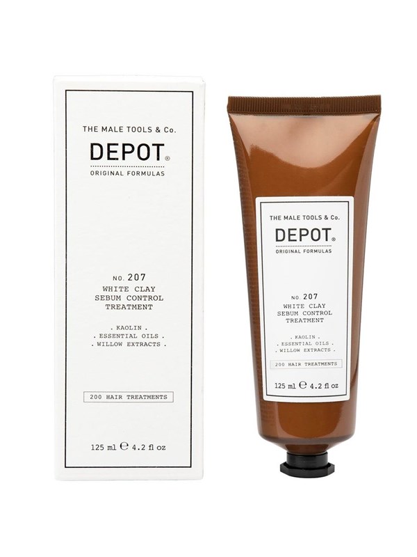 Depot No. 207 Kaolin Scalp Treatment Cream Mask 125ml.