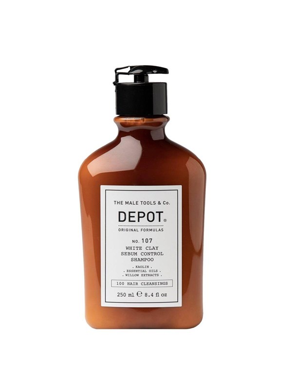 Depot Cleansing No. 107 Kaolin Hair Shampoo 250 ml.