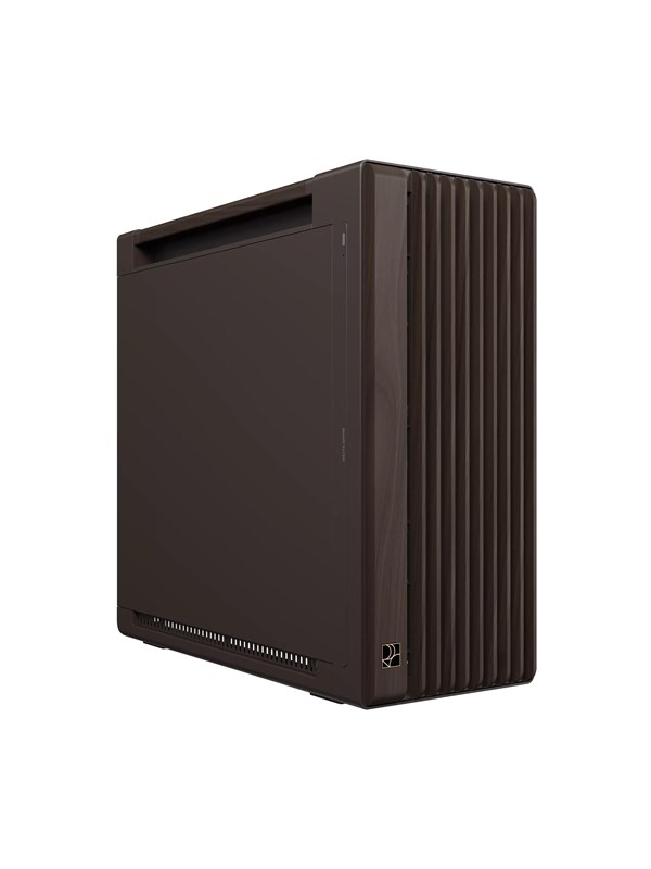 ASUS ProArt PA602 Walnut Wood Metal - Retro Brown - Kotelot - Miditower - Ruskea