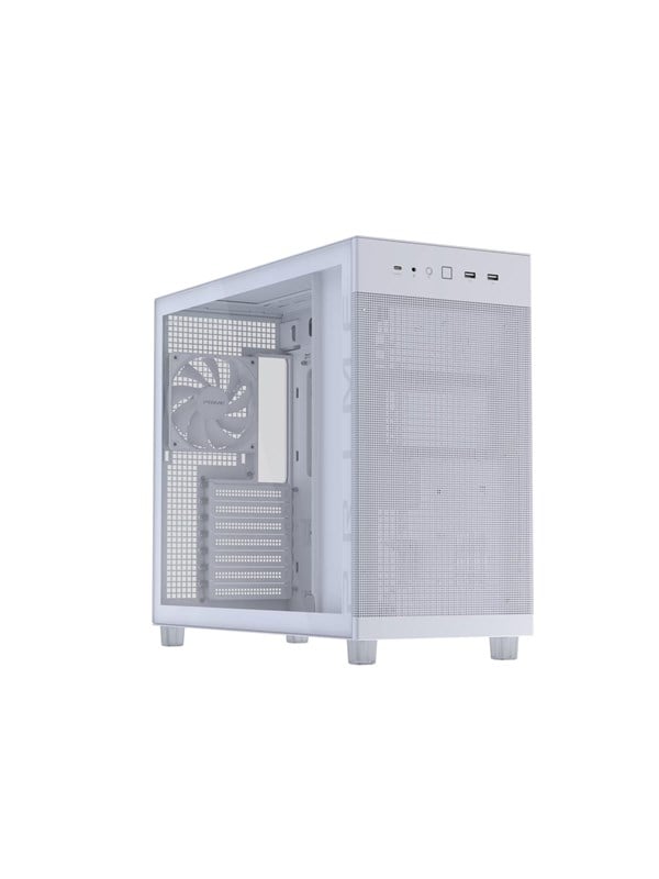 ASUS Prime AP303 TG White - Kotelot - Miditower - Valkoinen