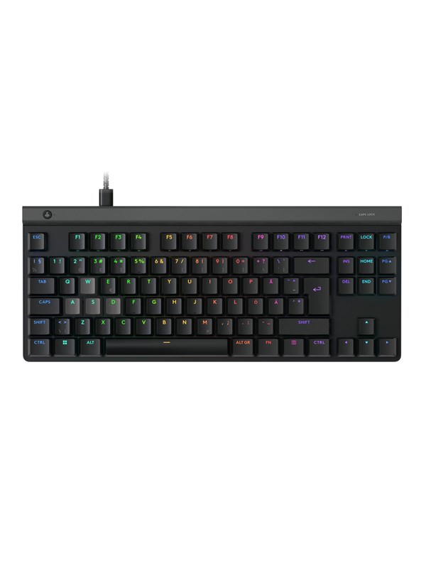 Logitech G515 TKL Rapid Trigger - Pelinäppäimistö - Pohjoismainen - Musta