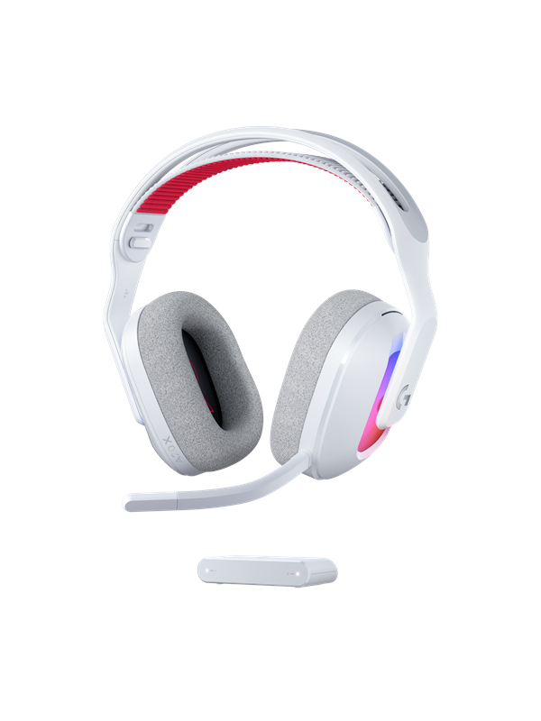 Logitech G Astro A20 X wireless -pelikuulokkeet PlaySync Multi Base -telakalla - PC / PlayStation / Xbox - Valkoinen