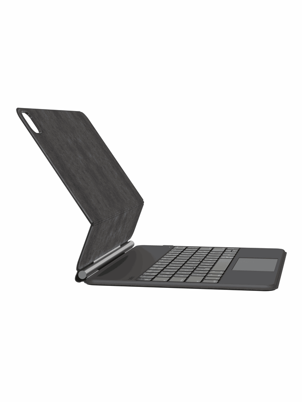 Belkin Connect Pro Keyboard Case with Magnetic Stand for iPad Pro 13" (M4/M5) - Näppäimistö & Foliosetti - Pohjoismainen - Musta