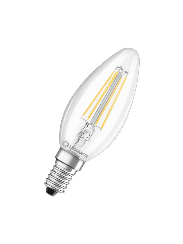 Osram LED-lamppu Candle Filament 470lm 4.8W/827 (40W) Clear Dimmable E14