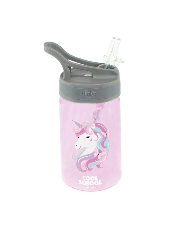Tinka DRINKING BOTTLE UNICORN ROSA COOL SCHOOL
