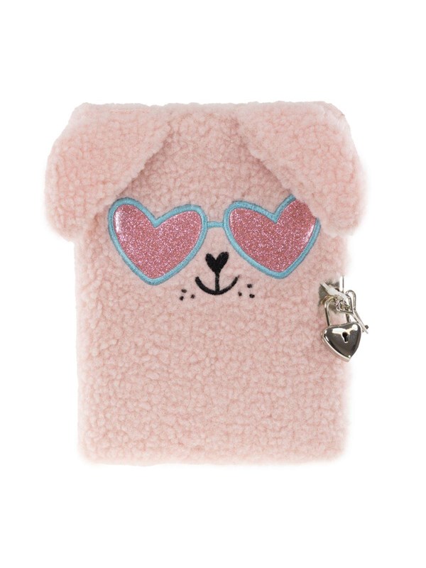 Tinka DIARY PLUSH DOG ROSA M/GLASSES