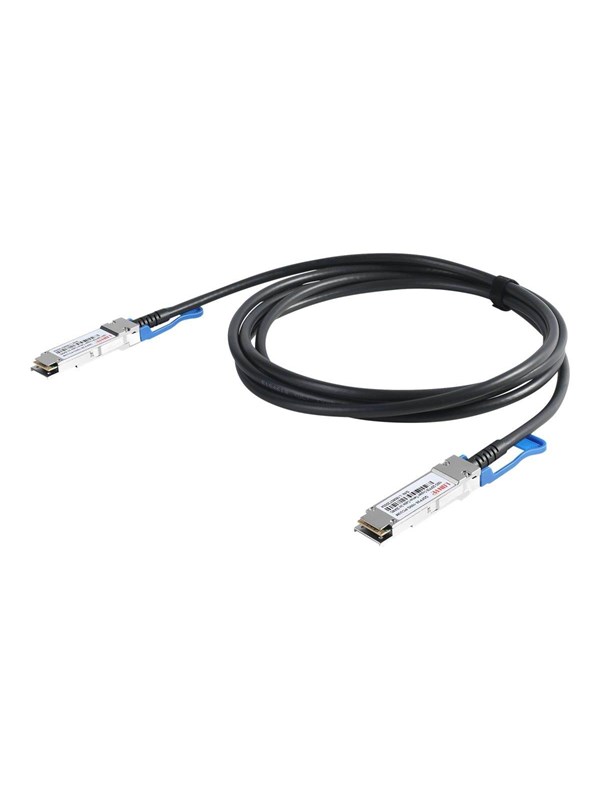 DIGITUS 100GBase-CR4 direct attach cable - 3 m - Musta - 3m