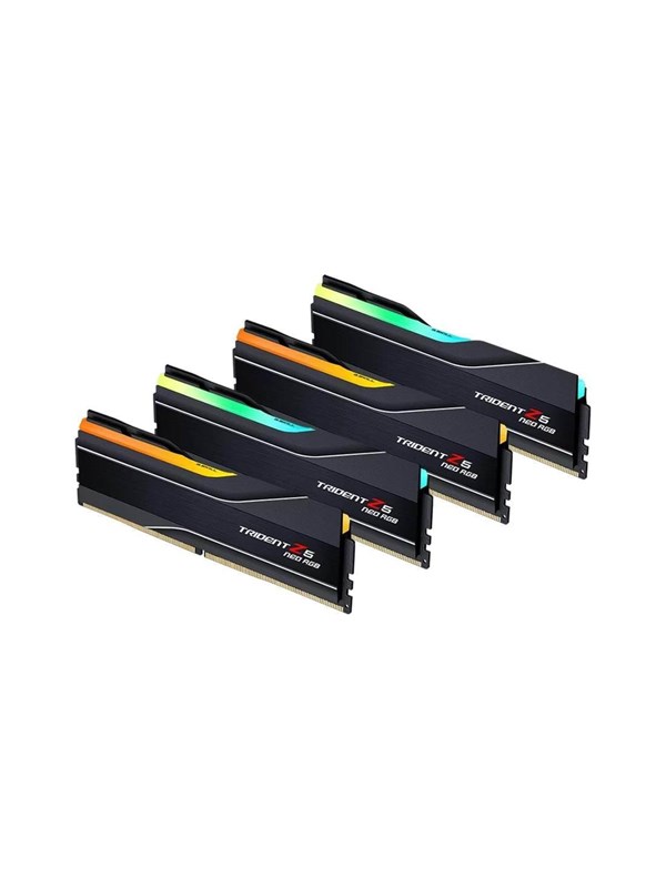 G.Skill Trident Z5 Neo RGB DDR5-6000 - 256GB - CL32 - Quad Channel (4 pcs) - AMD EXPO - Musta RGB