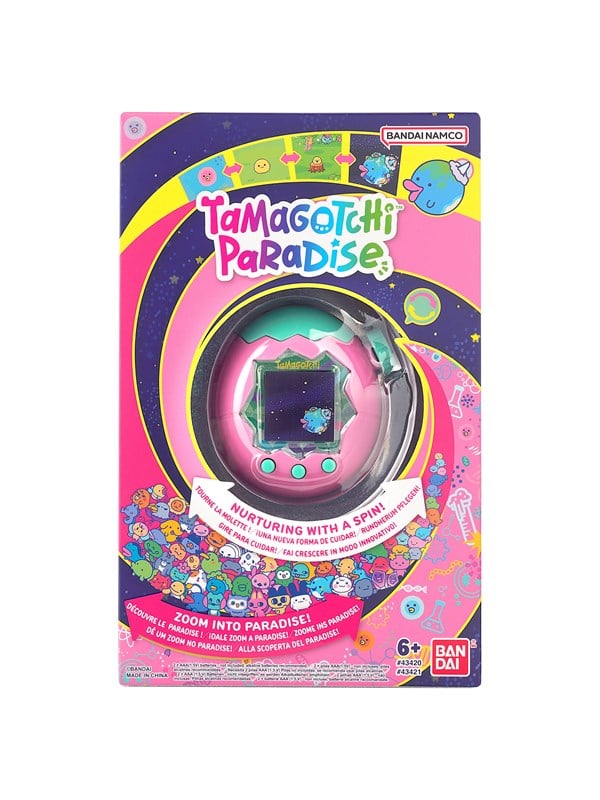 Bandai Tamagotchi Paradise pink land -virtuaalilemmikki, Poika/tyttö, 6 vuosi/vuosia