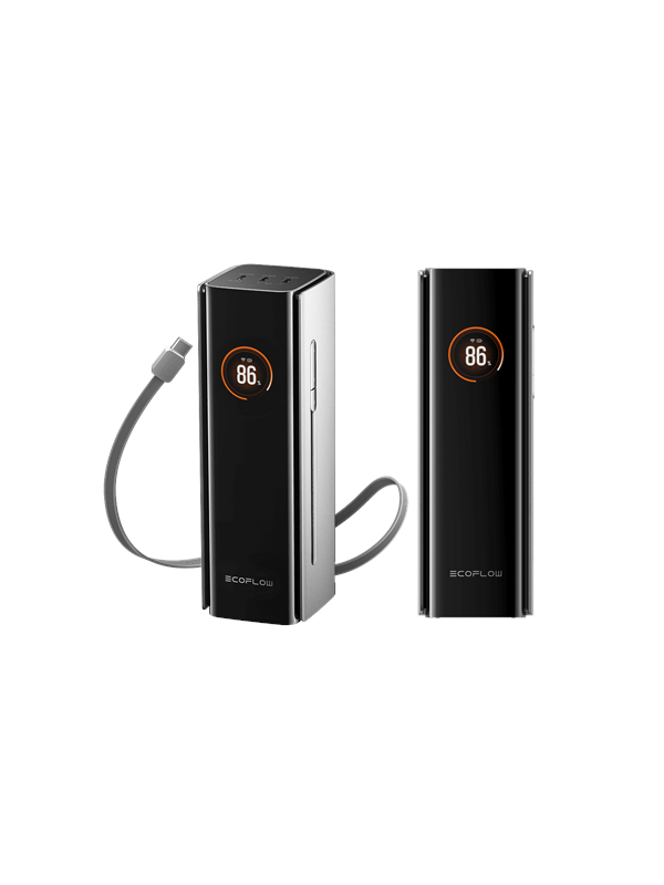 EcoFlow RAPID Pro 27K - 300W - Sisäänrakennettu 140W USB-C-kaapeli - 27650 mAh