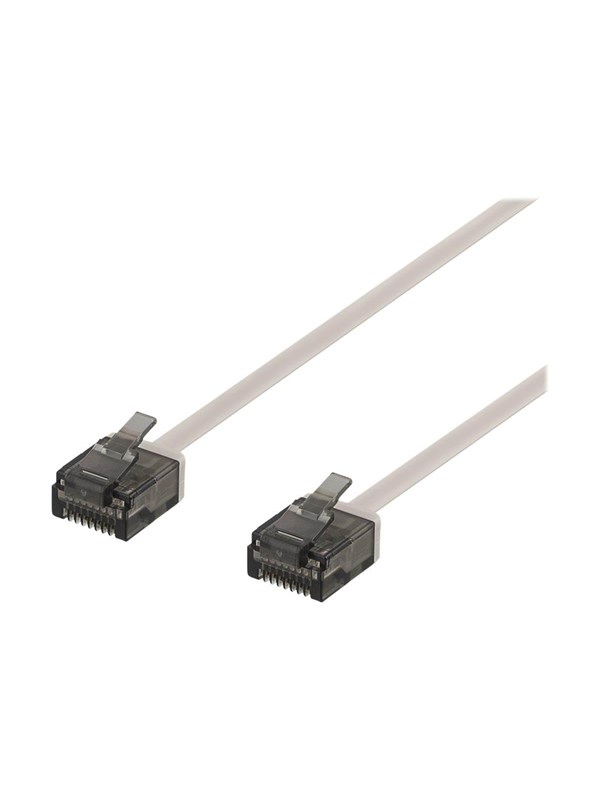 Deltaco patch cable - 1 m - grey - Harmaa - 1meter