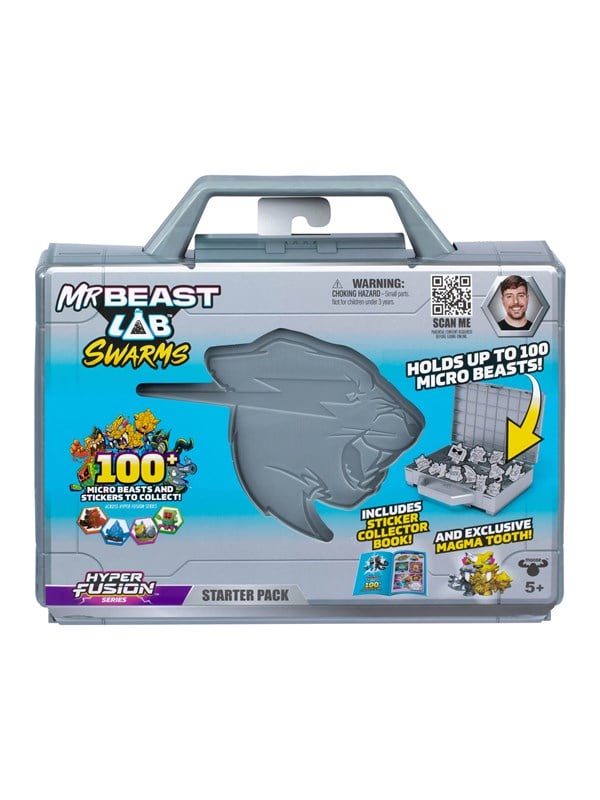 MrBeast Lab Swarms Fusion case with figure & magazine - blind pack