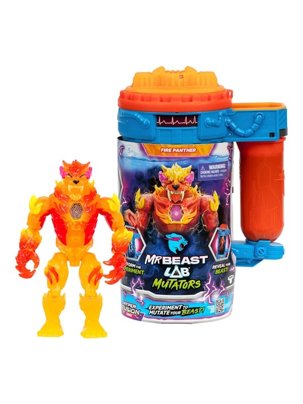 MrBeast Lab Mutators Mutation Chamber Flame Panther