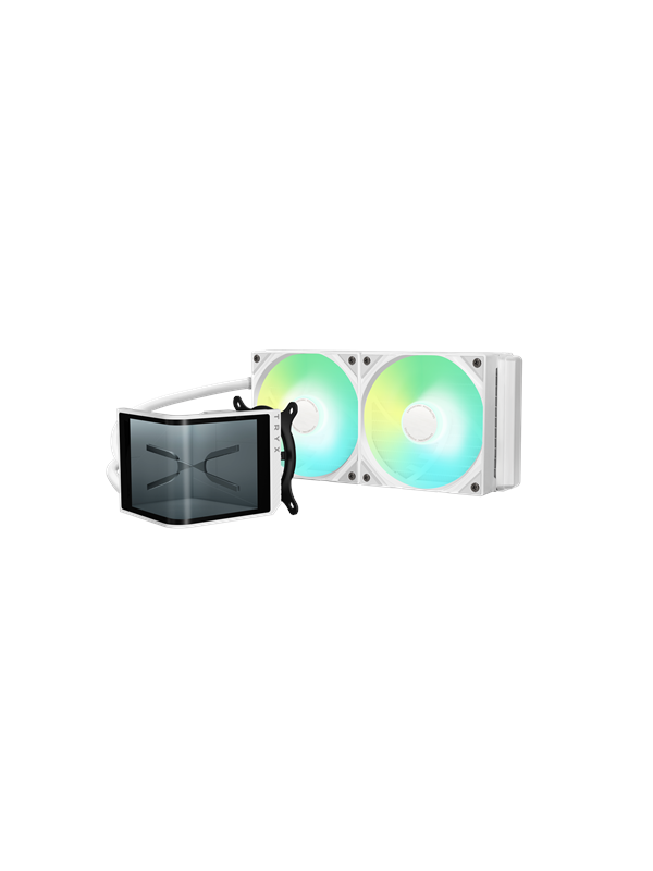 Tryx PANORAMA SE 240 mm white - CPU Vesijäähdytys - Max 28 dBA