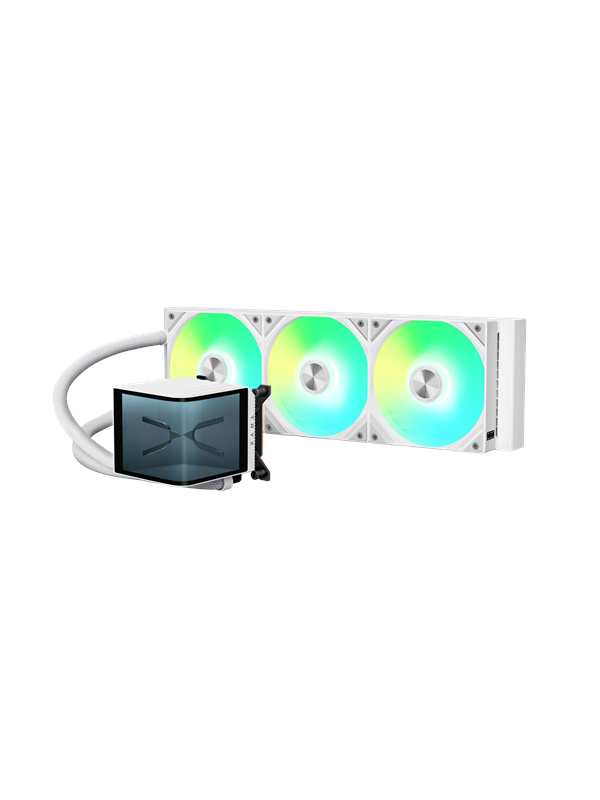 Tryx PANORAMA Upgraded 360mm AIO White - CPU Vesijäähdytys - Max 28 dBA