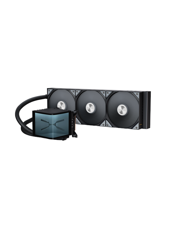 Tryx PANORAMA Upgraded 360mm AIO Black - CPU Vesijäähdytys - Max 28 dBA