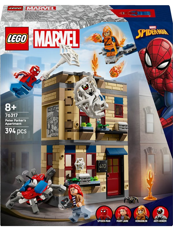 LEGO Super Heroes Marvel 76317 Peter Parkerin asunto