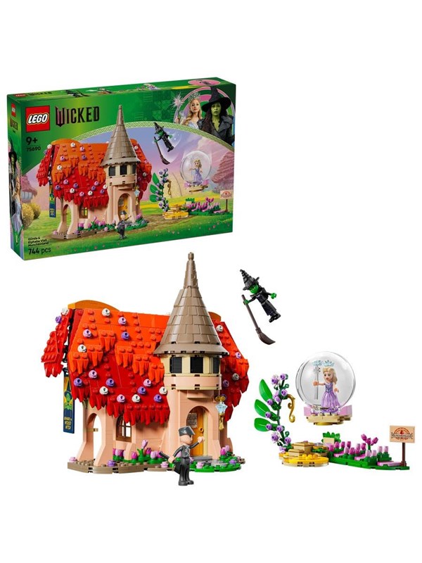 LEGO Wicked 75690 Glindan ja Elphaban matka Munchkinlandiin