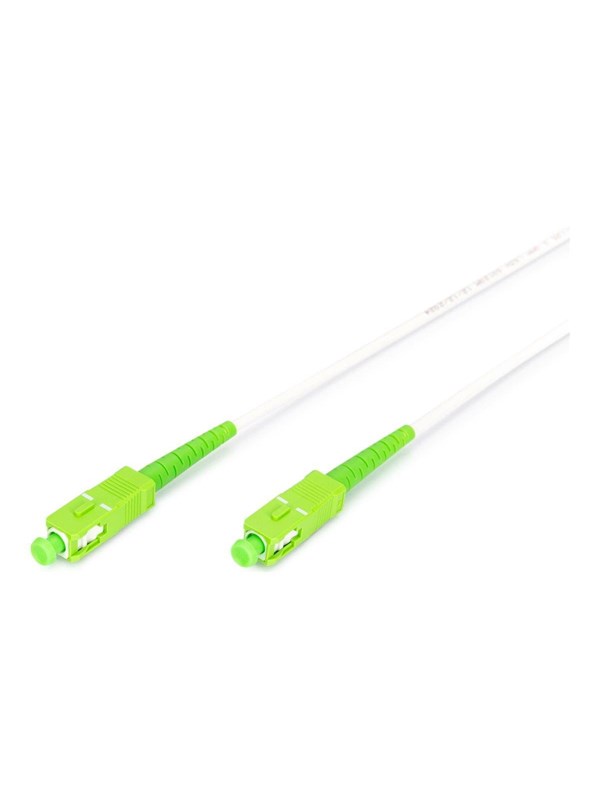 DIGITUS patch cable - 1 m - white - Valkoinen - 1m