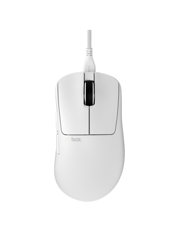 Pulsar Xlite Medium Wired - Pelihiiri - Optinen - 5 painiketta - Valkoinen