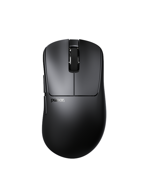 Pulsar Xlite CRAZYLIGHT Mini Wireless (Jet Black) - Pelihiiri - Optinen - 5 painiketta - Musta