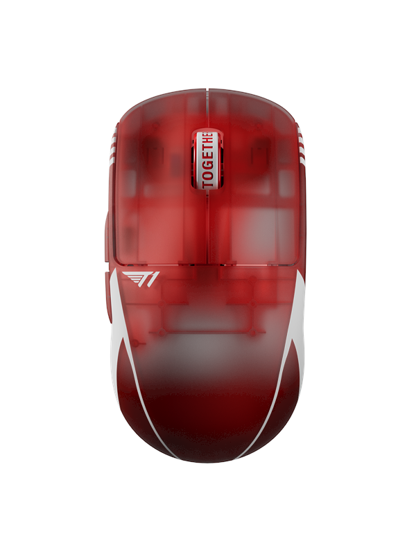 Pulsar X2 CRAZYLIGHT Mini Wireless - T1 Edition - Pelihiiri - Optinen - 5 painiketta - Punainen